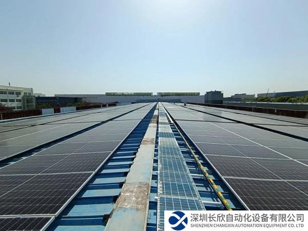 金风科技1.6MW分布式光伏项目于天材科技落成