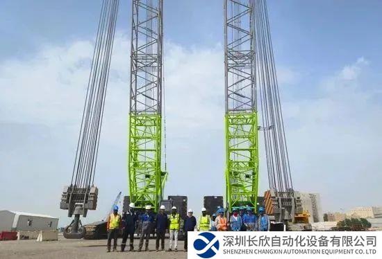 行业瞩目！中联重科履带起重机批量交付科威特