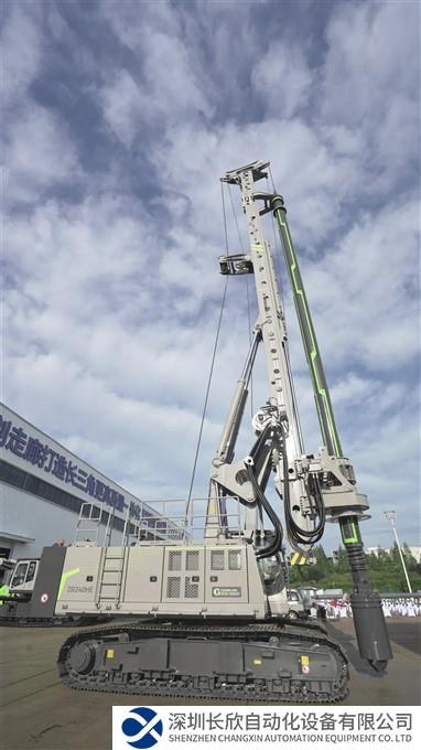 低碳新星！中联重科推出新一代增程式旋挖钻机