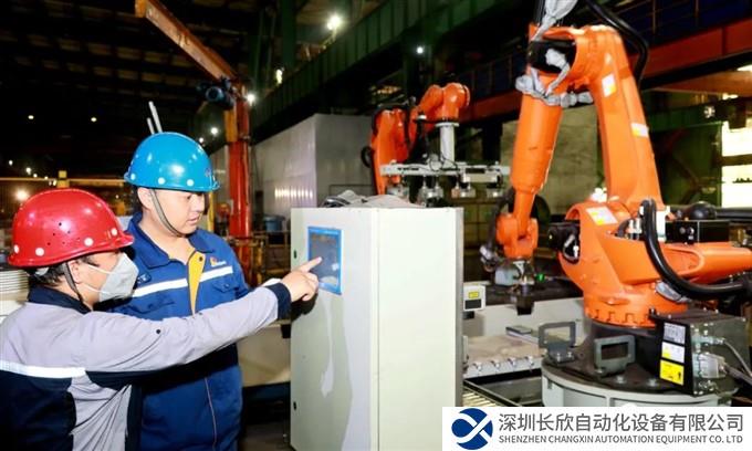 全流程自动取样机器人在八钢公司上岗
