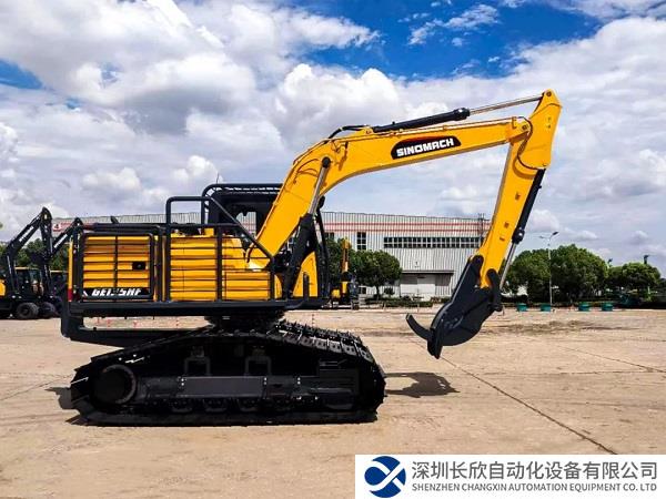 首款多功能林业集材机GE135HF完成试制下线