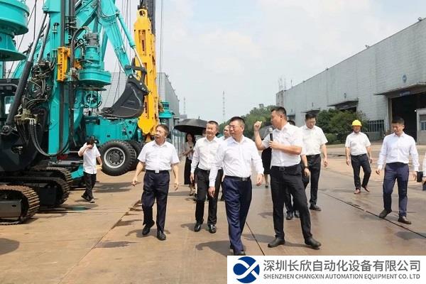 两家世界500强企业董事长同访山河智能