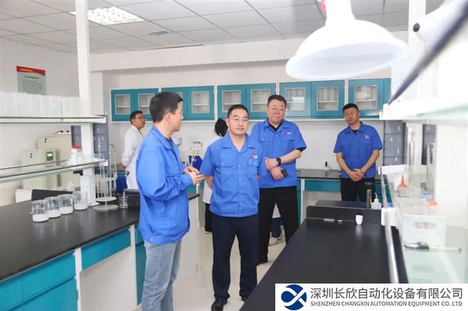 兰石集团党委书记、董事长王彬调研兰石中科纳米公司、兰石铸锻公司