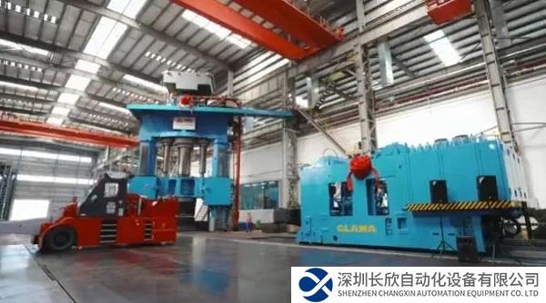 兰石重装重工公司承揽的天工国际7000吨快锻项目投产