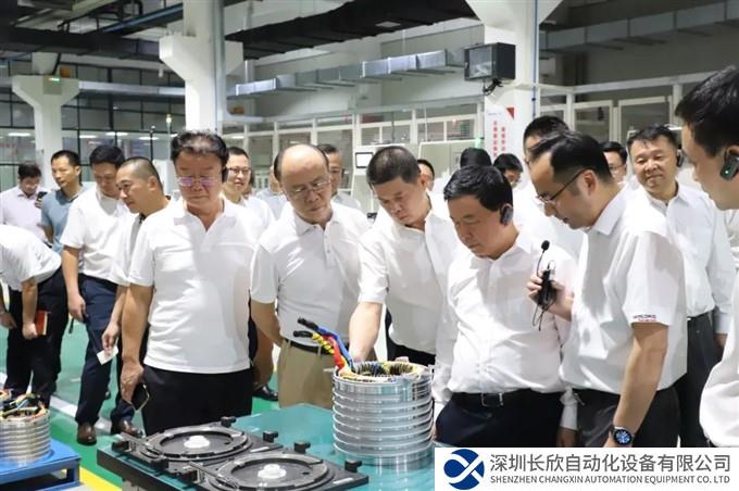 广汽集团董事长曾庆洪、越秀集团董事长张招兴、广州水投集团董事长范瑞威一行参访卧龙