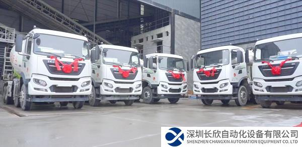 再掀市场狂澜！超50台中联重科轻量化搅拌车批量交付广州