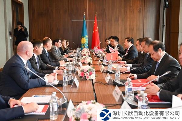 谭旭光：与哈萨克斯坦阿鲁尔集团全面深化战略合作！