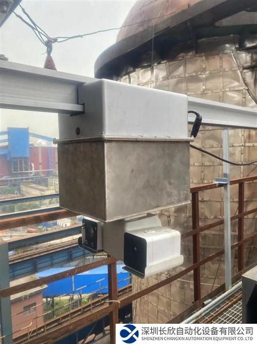 国内首套轻量化热风炉巡检机器人在马钢“上岗”