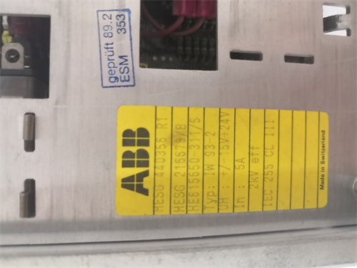 ABB	CI546控制模块