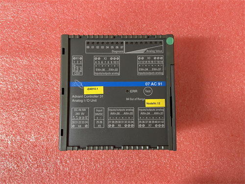 ABB	3HNA024871-001高性能的模块