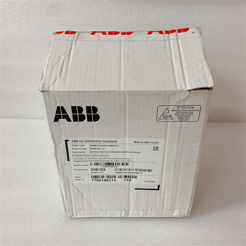 ABB	REF542PLUS 1VCF752000控制模块