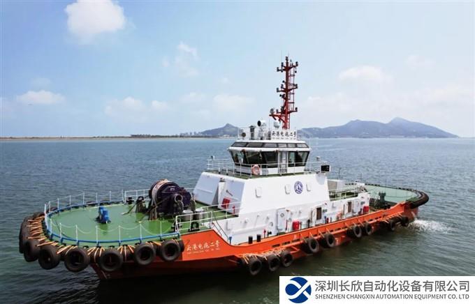 上上电缆助力全球马力最大纯电拖轮——“云港电拖二号”