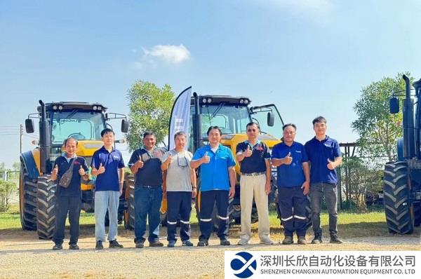 柳工拖拉机批量交付泰国客户