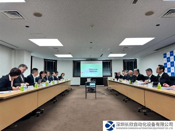 谭旭光：潍柴动力与日本电友携手合作大有可为  ​