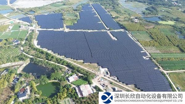 100MW“农光互补”电站成功并网！天合光能至尊N型700W+组件点亮春日海南岛