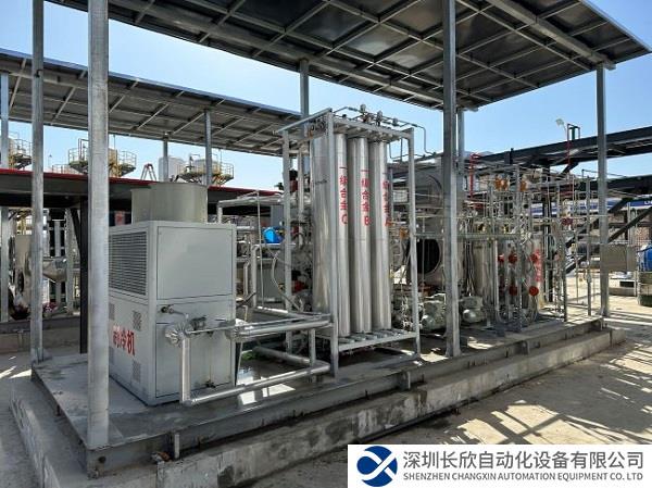 有研工研院研制的可提取99.999%以上高纯氦气的氢氦分离装置投入运行