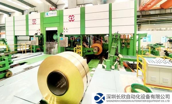 国内首套800mm铜带轧机顺利达产