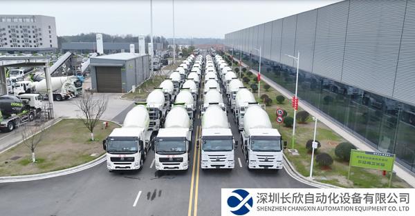 120台电动搅拌车批量交付，中联重科新能源产品开门红热销